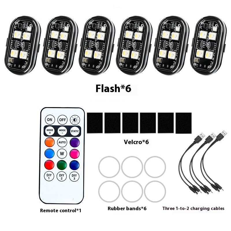 Motorcycle Light Remote Control Type Wireless Warning