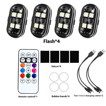 Motorcycle Light Remote Control Type Wireless Warning