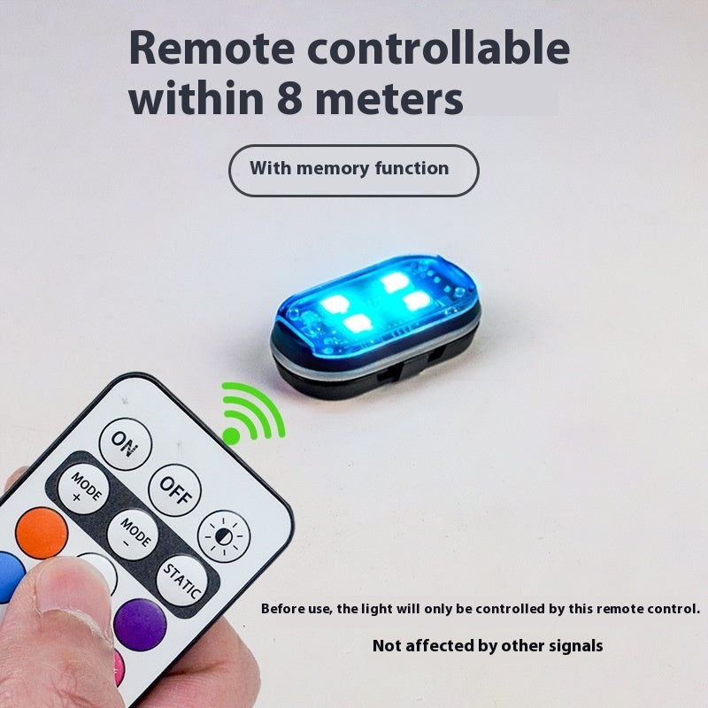 Motorcycle Light Remote Control Type Wireless Warning