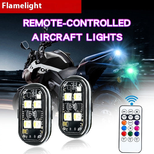 Motorcycle Light Remote Control Type Wireless Warning